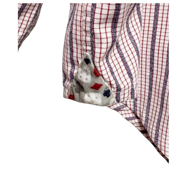 Robert Graham Long Sleeve Vegas Craps Flip Cuff Button Down Shirt Size Large - Picture 8 of 10